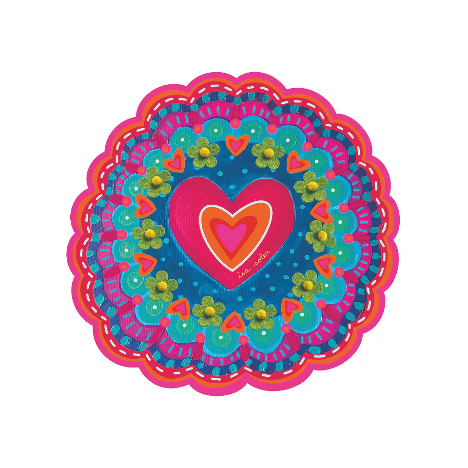 SET 6 INDIVIDUAL CORAZÓN CONTENTO 1
