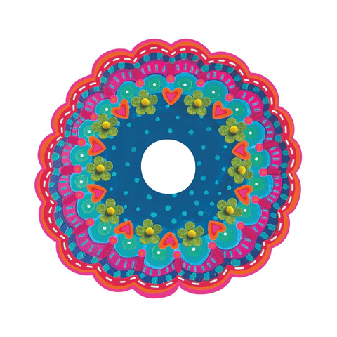 SET 6 PORTA SERVILLETAS CORAZON CONTENTO