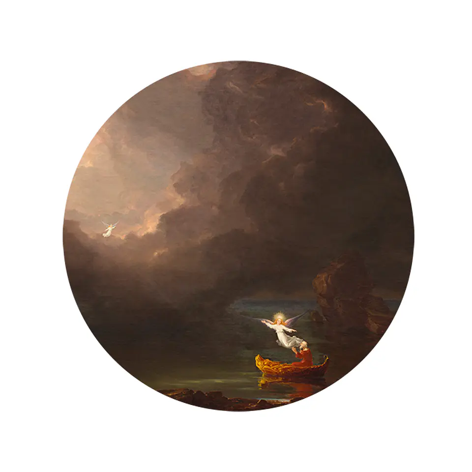 Set 6 Individuales + 6 Posavasos — Cole, El Viaje de la Vida (Vejez) 1