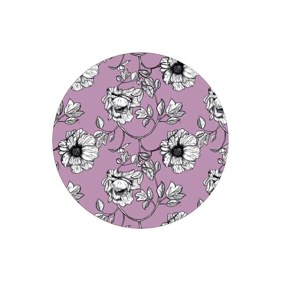 Pack 6 Individuales Flores Rosa 1