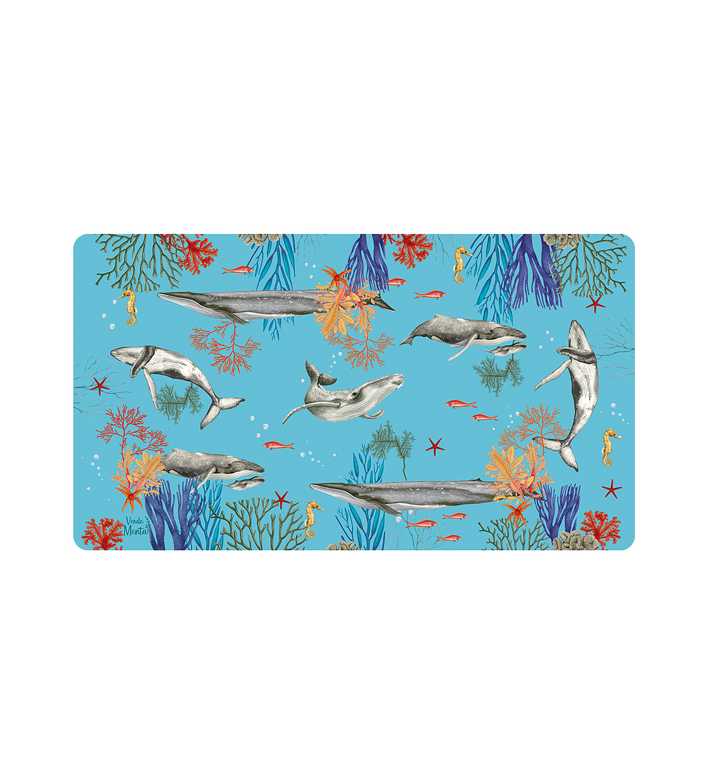 Office pad_fondo del mar 68x40cm