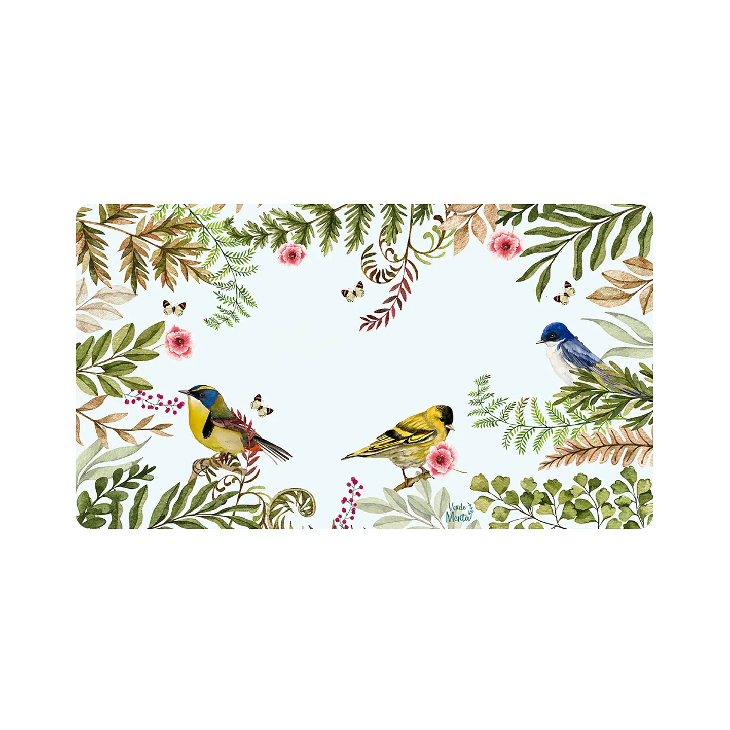 Office pad_jardin de pajaritos 68x40cm 1