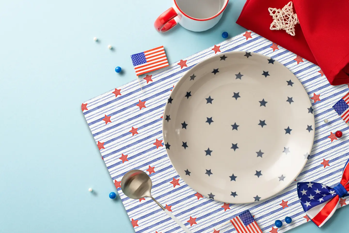 Set 4 Individuales Verano Stars 2