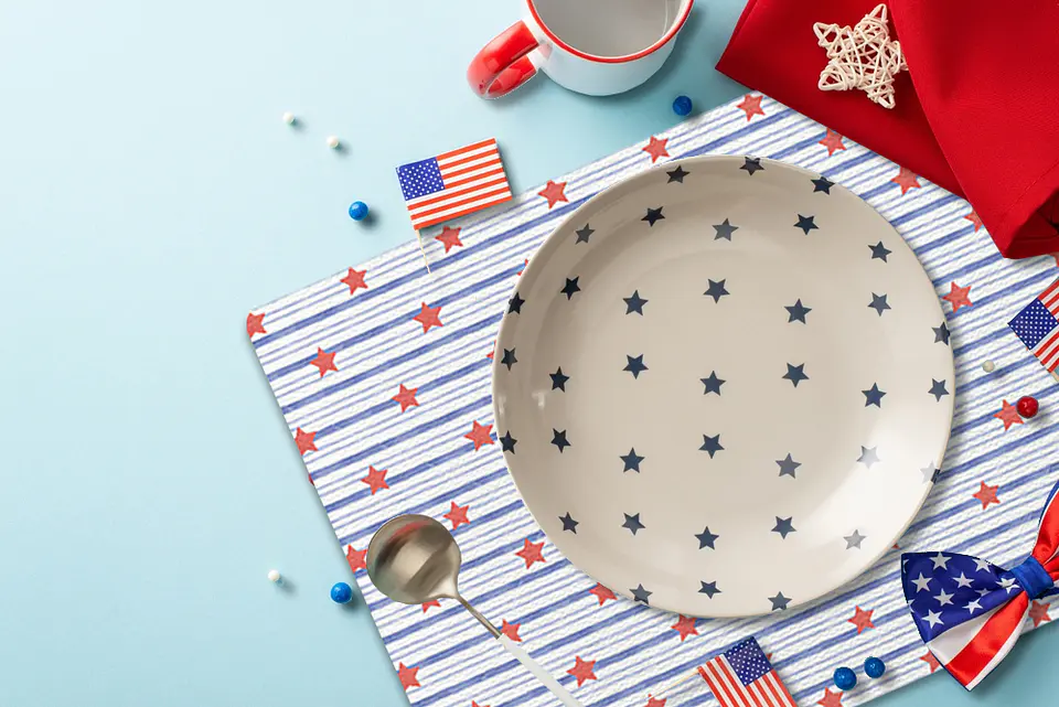 Set 4 Individuales Verano Stars 2