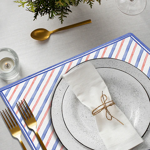 Set 4 Individuales Verano Diagonal Str