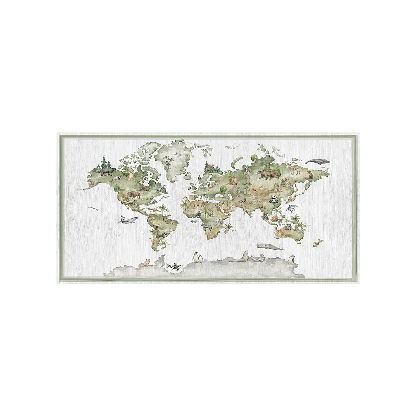 Alfombra Mapa 140 x 280 1