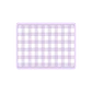 Set de 4 individuales 42x32 San Valentin Gingham Lila - Miniatura 1