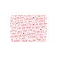 Set de 4 individuales 42x32 San Valentin Forever - Miniatura 1