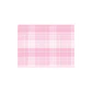 Set de 4 individuales 42x32 San Valentin Gingham Rosa - Miniatura 1