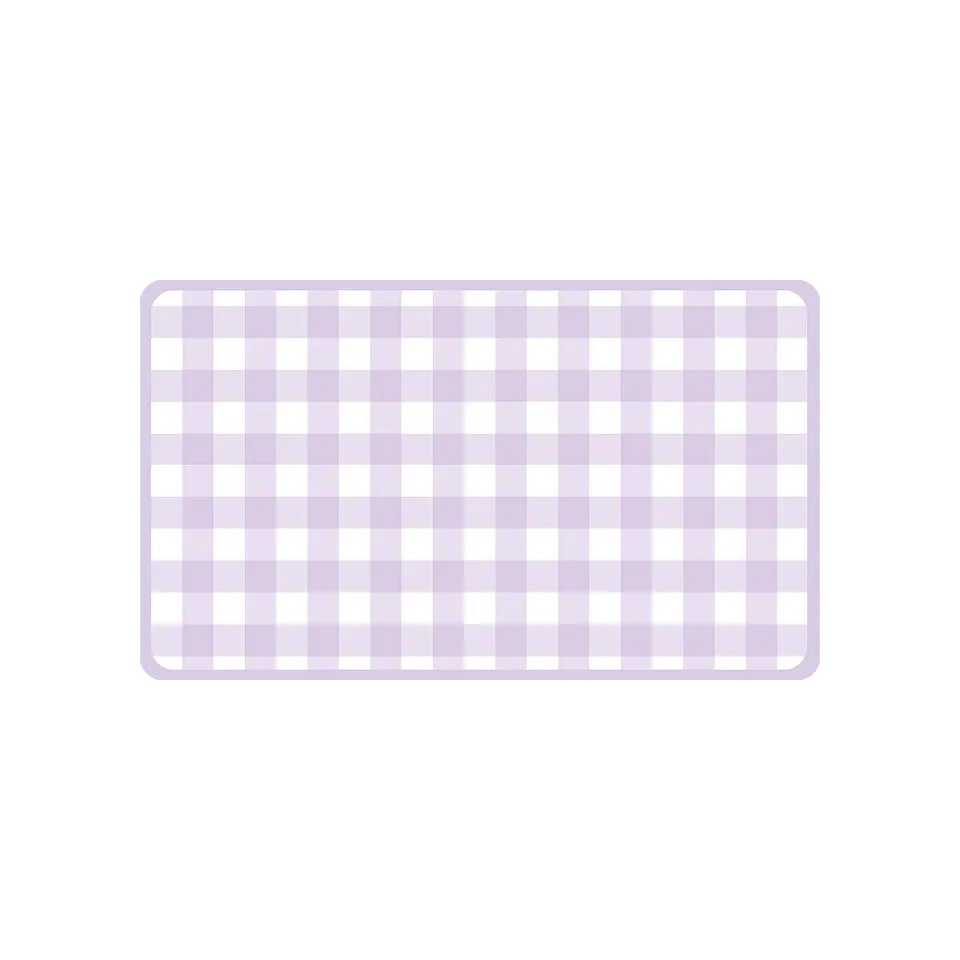 Office Pad Novotela San Valentin Gingham Lila 68x40 1