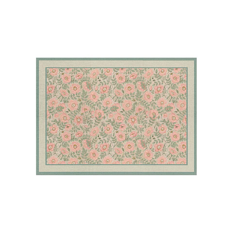 Alfombra Pink Flower 130 x 200 cm