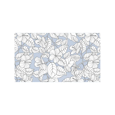 Officepad hibiscus de 40x70 cm