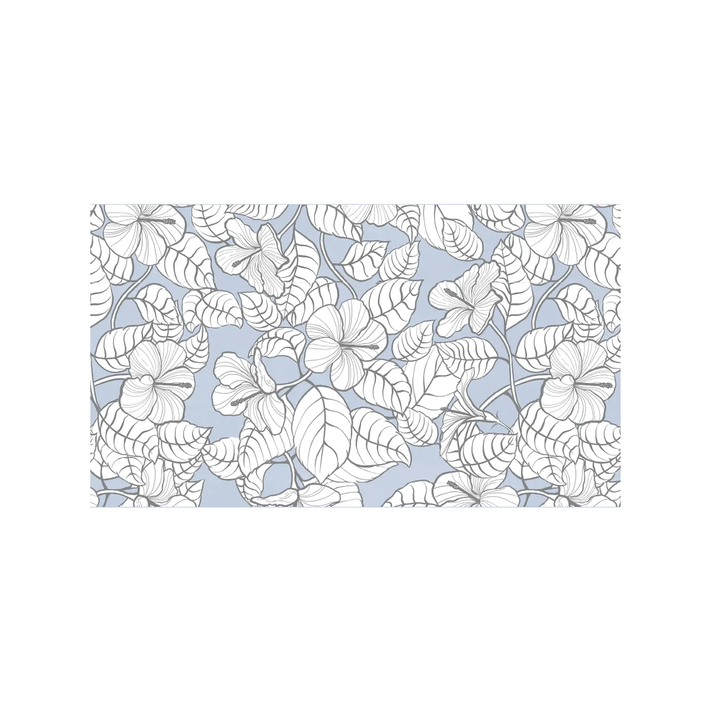 Officepad hibiscus de 40x70 cm 1