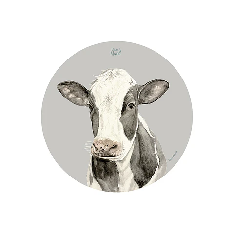 Set 6 Ind Vaca Holstein 37cm