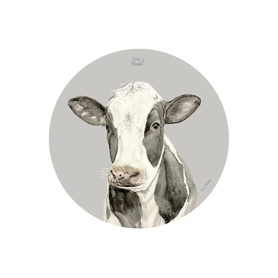 Set 6 Ind Vaca Holstein 37cm 1