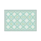 Piso Cocina Flor Árabe Turquesa 50 x 90 cm – Outlet - Miniatura 5