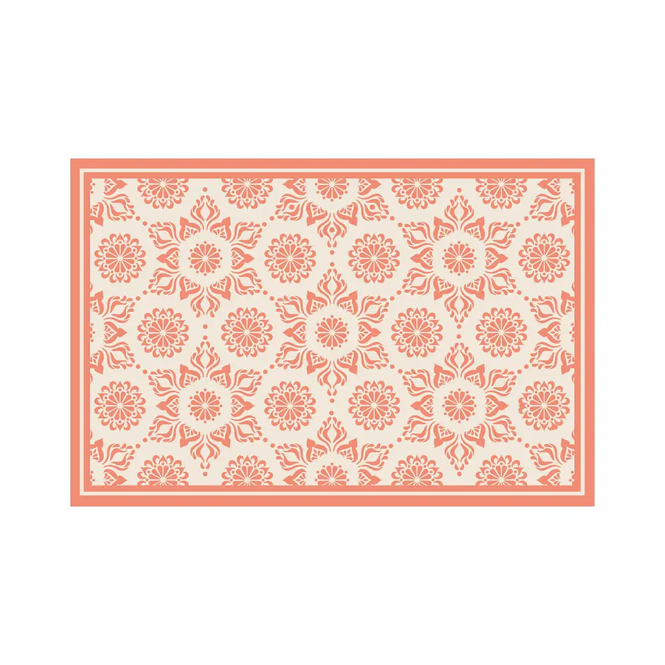 Piso Cocina Flor Hindú Coral 50 x 70 cm – Outlet 5