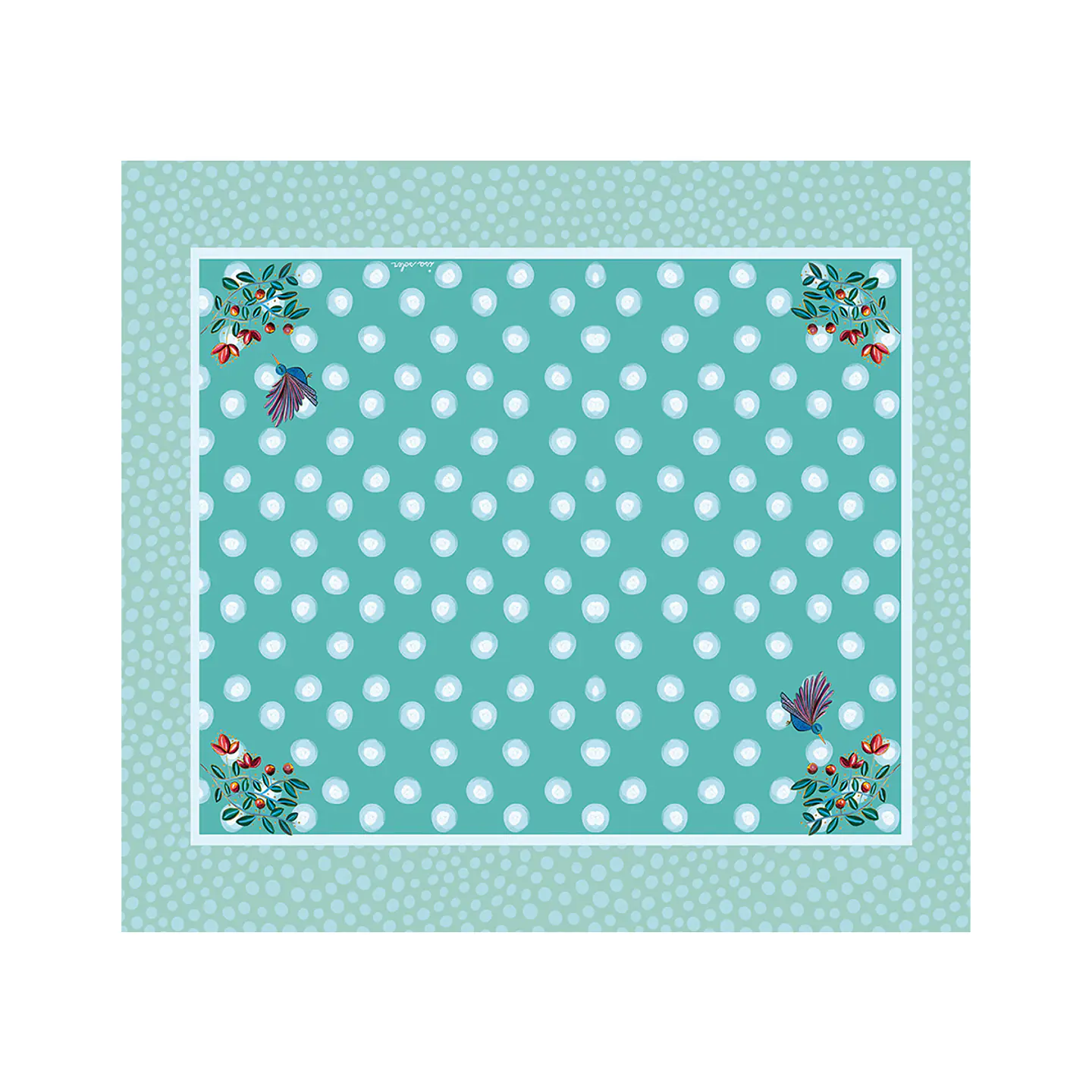 Alfombra Colibri Turquesa 140X160 1