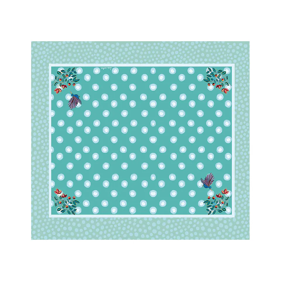 Alfombra Colibri Turquesa 140X160 1