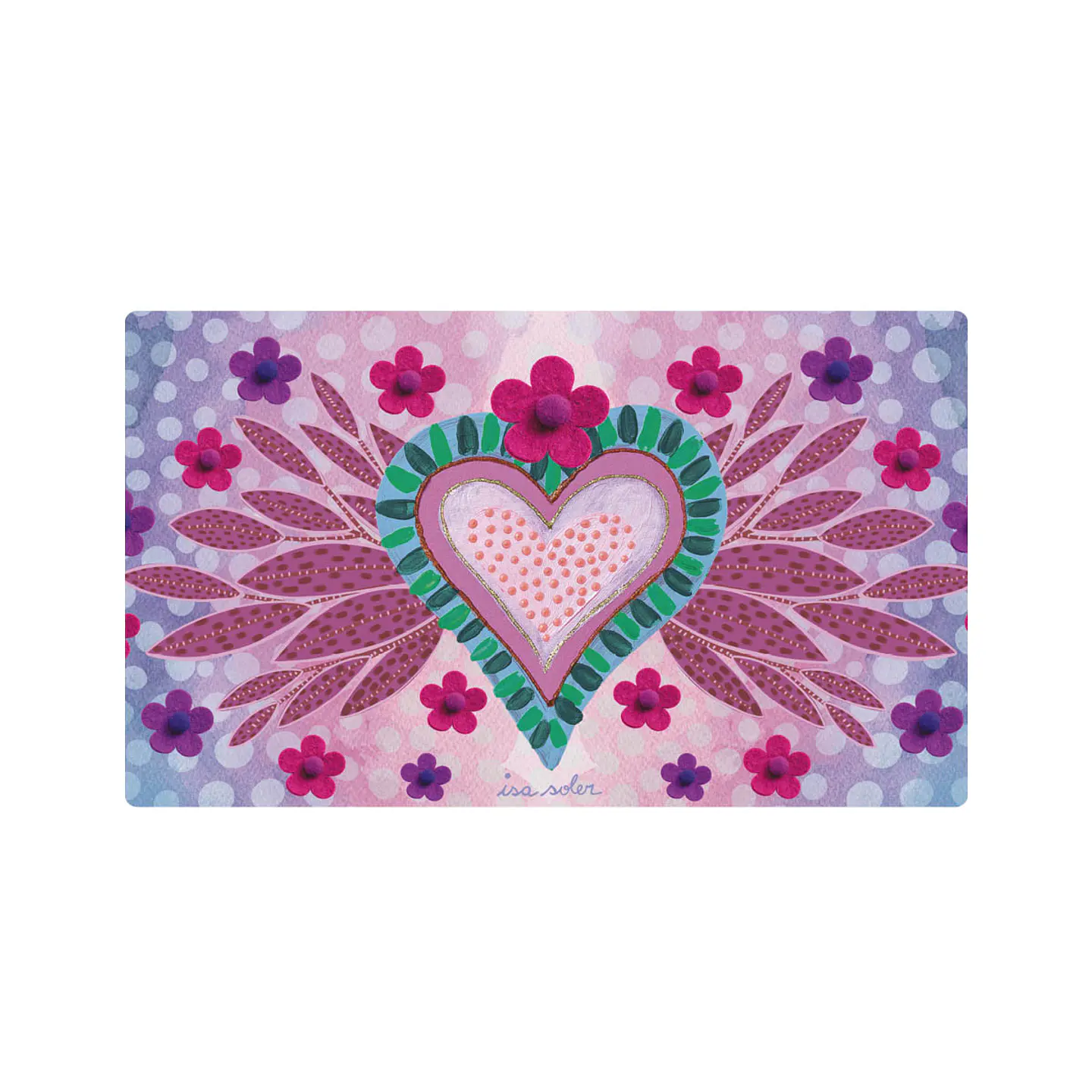 Office Pad Frida Rosa Copia 1