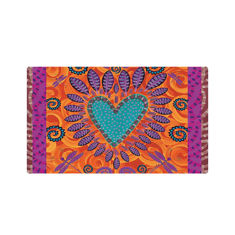Office Pad Corazon Tierra