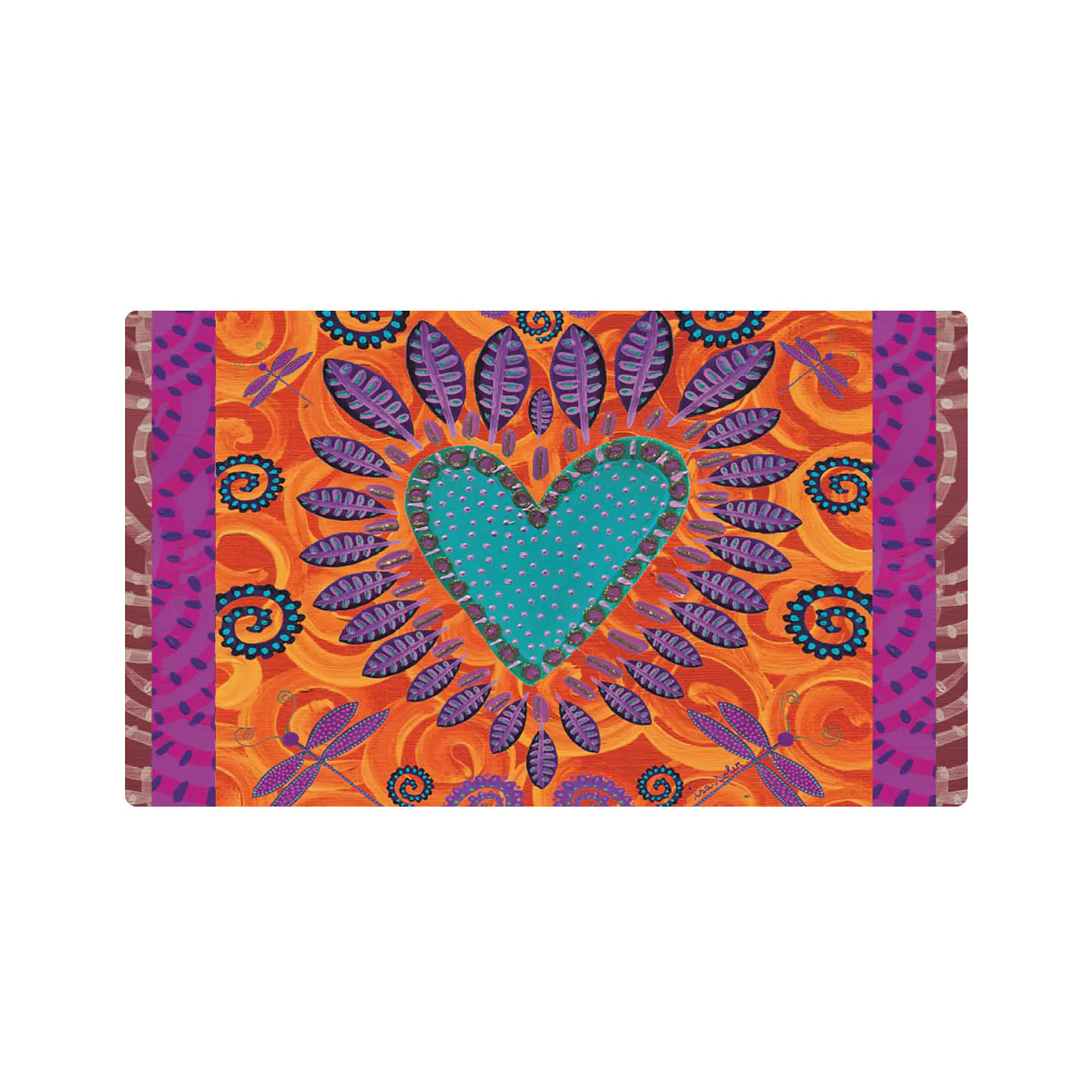 Office Pad Corazon Tierra 1