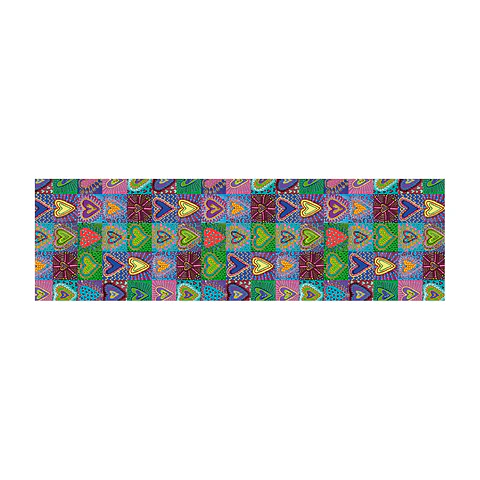 Alfombra Collage Corazones 70X230