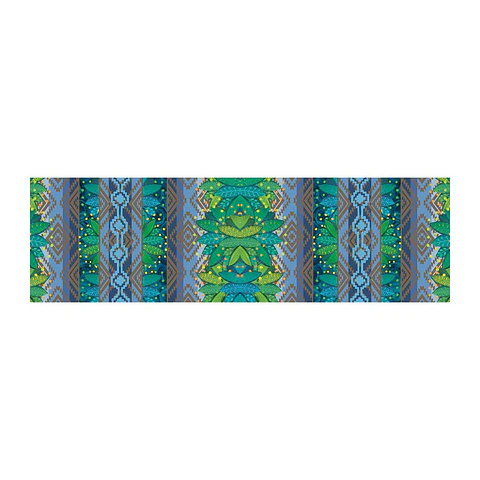 Alfombra Araucanía Celeste 70X230