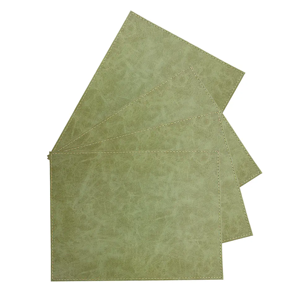Set 4 Individuales Classic Olive  2