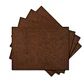 Set 4 Individuales Luxe Habano Rectangular  - Miniatura 1