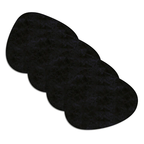 Set 4 Individuales Vegan Leather Negro Stone 