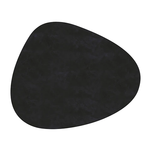 Set 4 Individuales Vegan Leather Negro Stone 