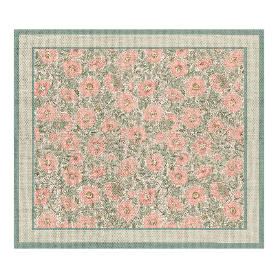 Alfombra Pink Flower 140 X 160 1