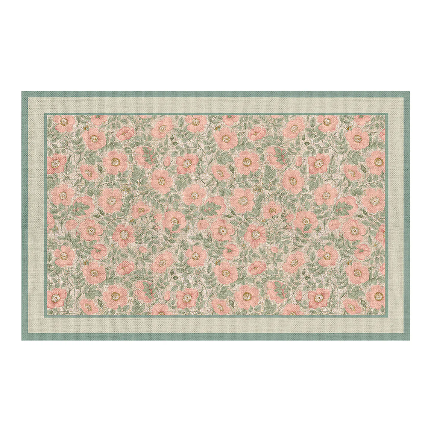 Alfombra Pink Flower 90X 140 1