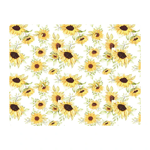 Set 8 Individuales Rectangular Novotela Girasoles