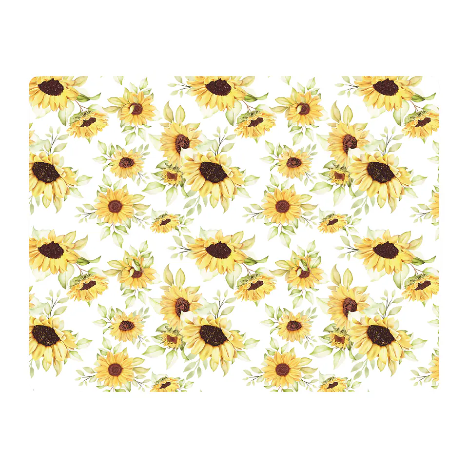Set 8 Individuales Rectangular Novotela Girasoles 1