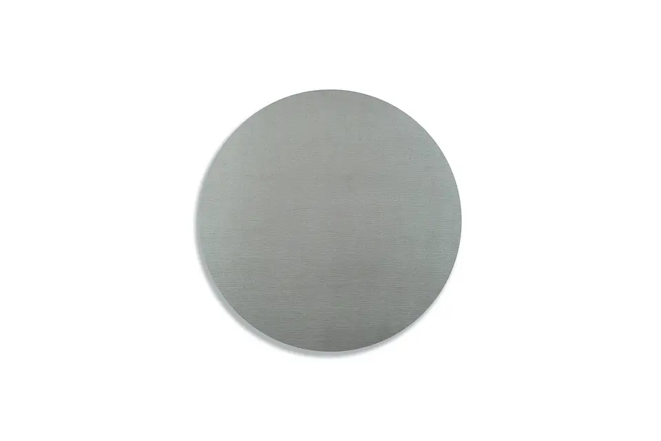 Set 4 Individuales Redondos Novotela Shimmer Silver 1