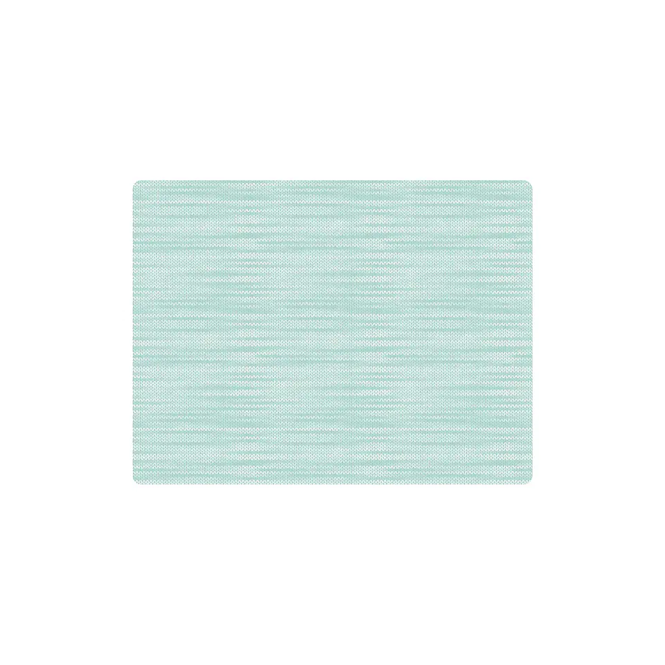 Set 6 Individuales Rectangulares Tempo Knit Mint Mint 1
