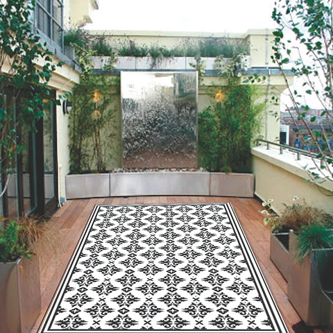 Flor Griega Black (Personalizada) 470x120cm
