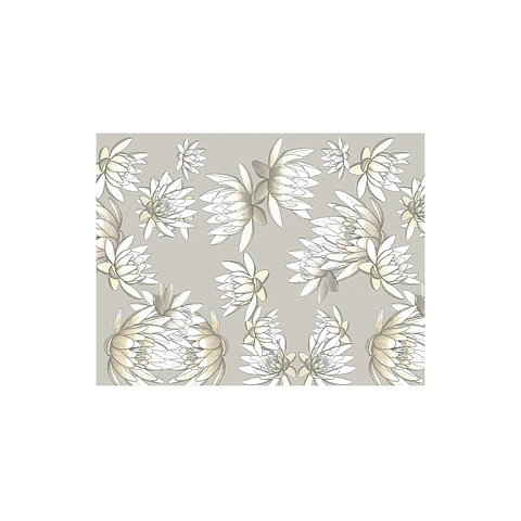Set 8 Individuales lotus rectangular