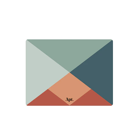 SET 4 INDIVIDUALES RECTANGULARES GRISANTI & CUSSEN 