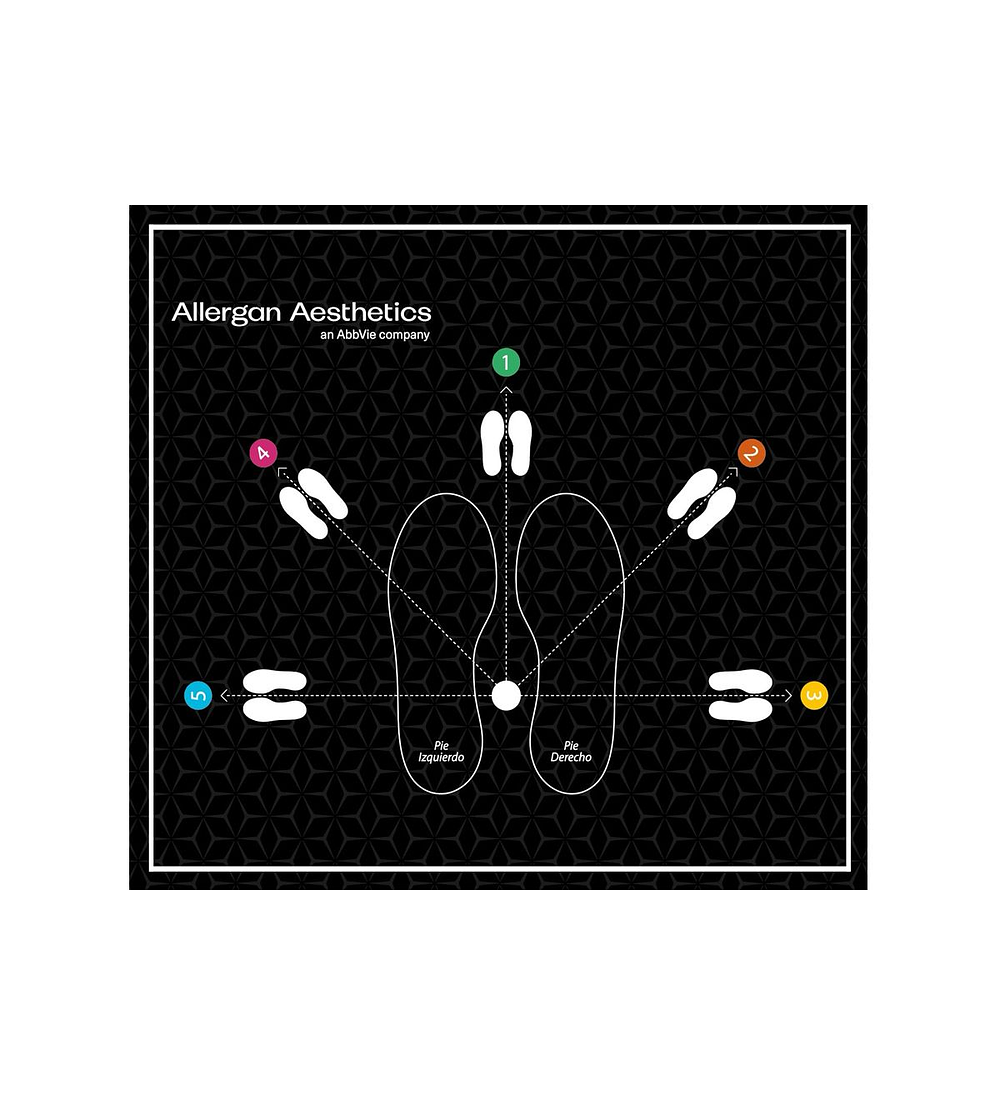 Alfombra Pies WKG 45 x 50 cm