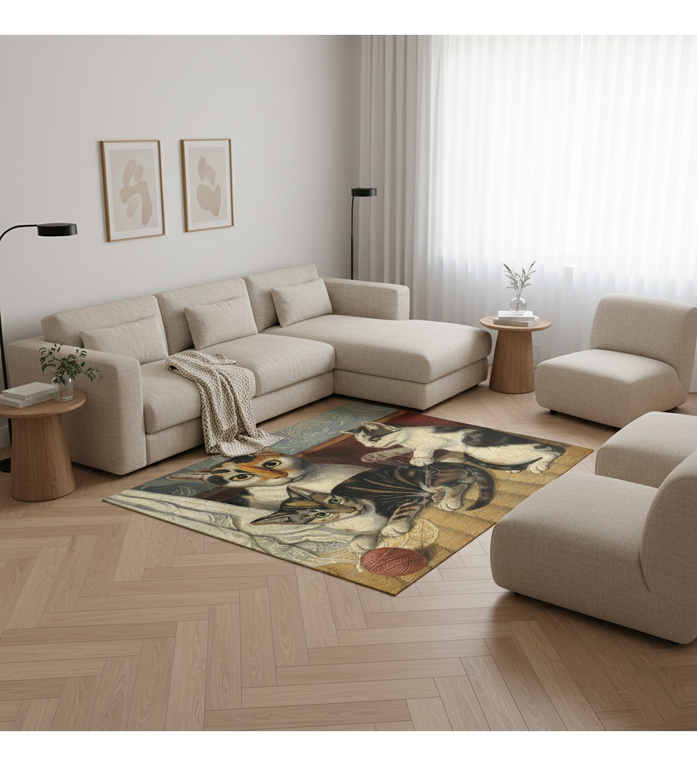 Alfombra National Gallery of Art Cats