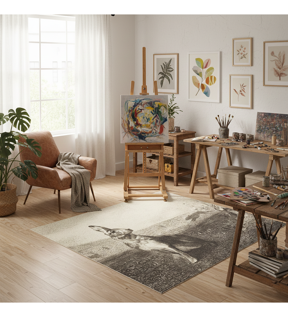 Alfombra National Gallery of Art Hare