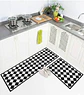 Set 2 Alfombras de Cocina Ultra Delgada Rombo Dama Classic - Miniatura 1