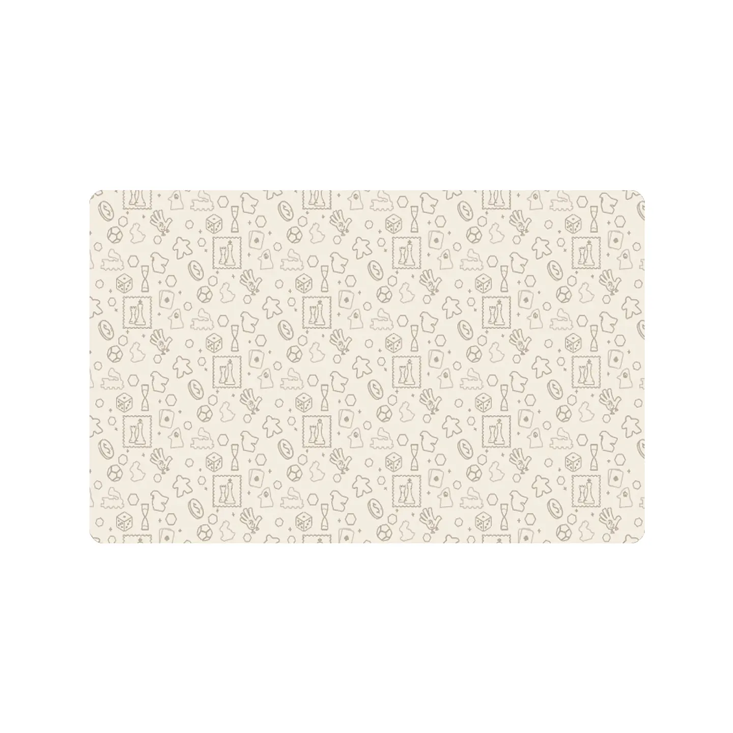 Playmat Patrón Enroque Beige - 120 x 80 cm 1