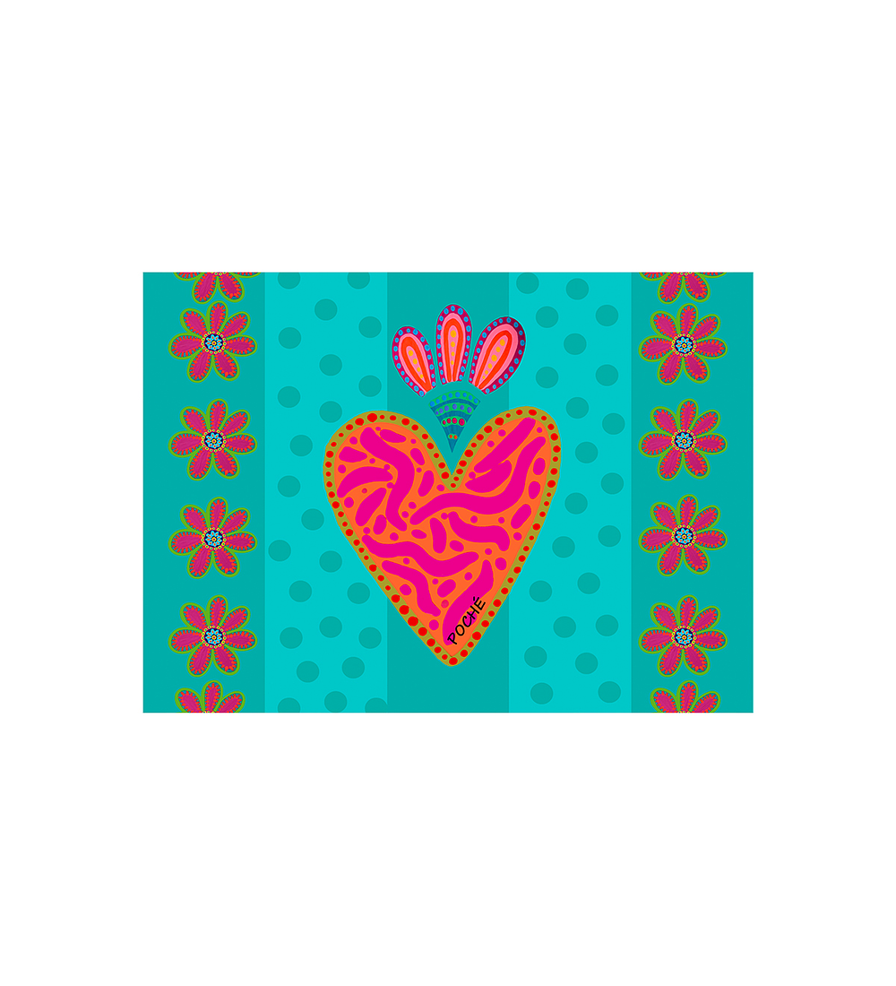 Set 4 Individuales Poche Julieta