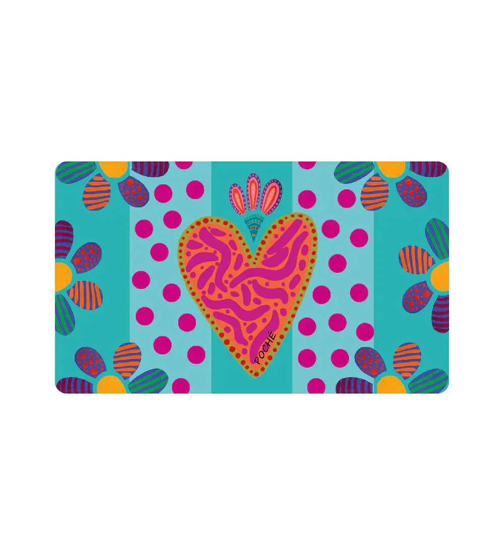 Office Pad Corazon de Maria 68x40cm