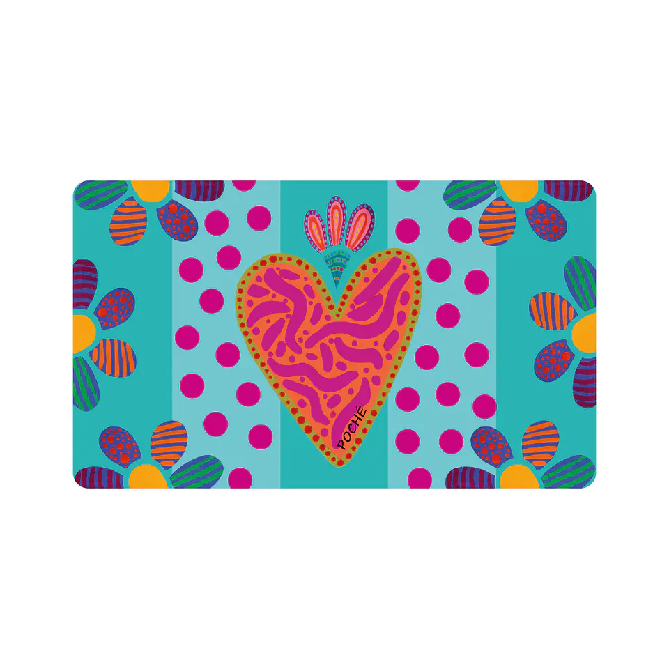 Office Pad Corazon de Maria 68x40cm 1