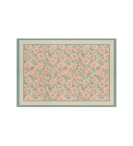 Alfombra Pink flowers 50x70cm